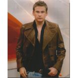 Lee Ryan signed 10x8 colour photo. English singer-songwriter and actor. He is best known as a member