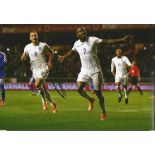 Saido Berahino Signed England 8x12 Photo. Good condition. All signed items come with our certificate