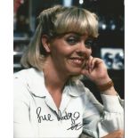 Stunning Sue Hodge Allo Allo hand-signed 10x8 photo. This beautiful hand-signed photo depicts Sue