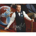 Steve Davis signed 10x8 colour photo. Good condition. All signed items come with our certificate