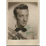 Harry James signed 7x5 sepia photo. March 15, 1916 - July 5, 1983 was an American musician who is