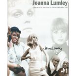 Joanna Lumley Actress Signed 8x10 Montage Photo. Good condition. All signed items come with our