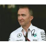 Paddy Lowe signed 10x8 colour photo. British motor racing engineer, who is currently the Chief