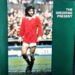 George Best signed record album by the Wedding present 1987 signed by the man himself on sleeve.