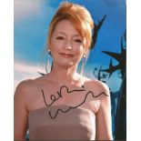 Lesley Manville Actress Signed 8x10 Photo. Good condition. All signed items come with our