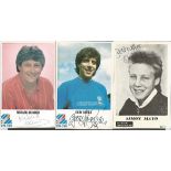 Radio DJ signed collection. Includes 2 12x8 newspaper photos, 1 of which is signed by Mike Read, and