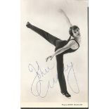 John Curry signed small b/w photo. 9 September 1949 - 15 April 1994 was a British figure skater.