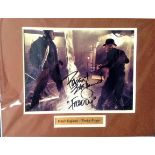 Robert Englund signed colour photo as Freddie Kruger. Mounted to approx. size of 16x12. Good