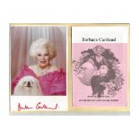 Dame Barbara Cartland signed 6x4 colour photo and TLS dated 20/8/1996 replying to request for signed