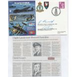 Battle of Berlin WW2 RAF FDC JS/50/43/10 Signed by two of the participants: Squadron Leader G.