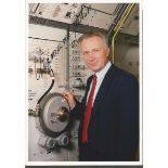 Sigmund Jahn Astronaut signed 6 x 4 colour business suit portrait photo. Good Condition. All