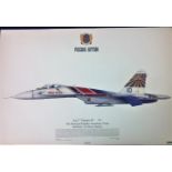 SU 27 Flanker B. Eight 16x12 coloured prints SU27 Russian Knights Aerobatic Team. The Russian