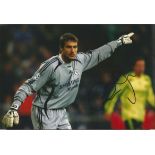 Carlo Cudicini Signed Chelsea 8x12 Photo. Good Condition. All signed items come with our certificate