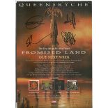 Queensryche signed A4 colour magazine page. American heavy metal band. Good Condition. All signed