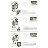 Apollo all 12 moonwalker UNSIGNED set of 12 SCCS cachet covers Houston. Each has an image of the