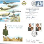 RAF signed cover collection. 40 covers in Red Album includes Historic Aviators, JSCC series, First