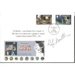 Apollo 14 Moonwalker Astronaut Dr Ed Mitchell signed 2010 Isle of Man, Man on the Moon cover