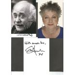 Comedy signed collection. 5 items. 3 6x4 photos and 2 10 x 8 inch photos. Signed by Victor Spinetti,