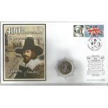 The Gunpowder Plot 400th Anniversary coin cover. Benham official FDC PNC, with 2005 £2 coin inset.
