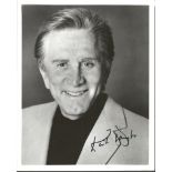 Kirk Douglas signed 10x8 b/w photo. American actor, producer, director, and author. He is one of the