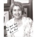 Anne Reid 10x8 signed B/W photo. Anne Reid, MBE (born 28 May 1935) is an English stage, film and