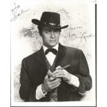 Tony Curtis signed 10x8 b/w photo. 1925 - 2010 was an American film actor whose career spanned six