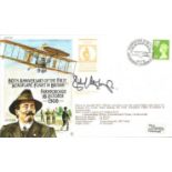 Sir Richard Attenborough signed 80th ann 1st British flight cover. Good Condition. All signed