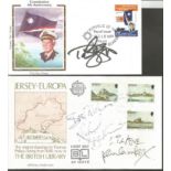 Assorted signed FDC collection. 6 covers. Some signed by more than 1. May yield some good names.