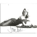 Jane Fonda signed 10x8 b/w photo American actress, writer, political activist, former fashion