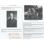 Warrant Officer Arthur Hithersay Signature of Air Gunner of 141 Defiant Squadron Battle of
