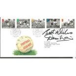 Denis Law signed Football Legends FDC. 14/5/96 Wembley FDI postmark. Good Condition. All signed