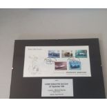 Murray Walker signed Motronic Services FDC. Mounted to approx. size 11.5x8. Good Condition. All