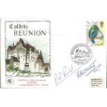 Pat Reid and Fred West VC signed 1980 Colditz castle cover. Good Condition. All signed items come