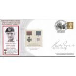 Keith Payne VC DSC signed Victoria Cross and George Cross Memorial Appeal FDC. Good Condition. All