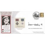 Rt Hon Sir Tasker Watkins VC GBE DL signed Victoria Cross and George Cross Memorial Appeal FDC. Good