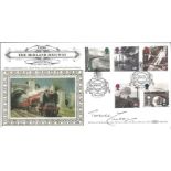 Terence Cuneo Famous artist signed 1994 Benham official Midland Railways FDC BLCS90b. Good