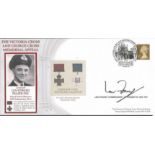 Ltnt Comm Ian Fraser signed Victoria Cross and George Cross Memorial Appeal FDC. Good Condition. All