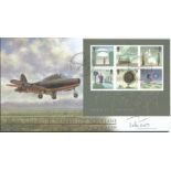 Peter Twiss signed 2007 Internetstamps Frank Whittle FDC. Good Condition. All signed items come with