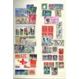 Worldwide stamp collection housed in 48 page green stockbook. Includes Covers, GB, British