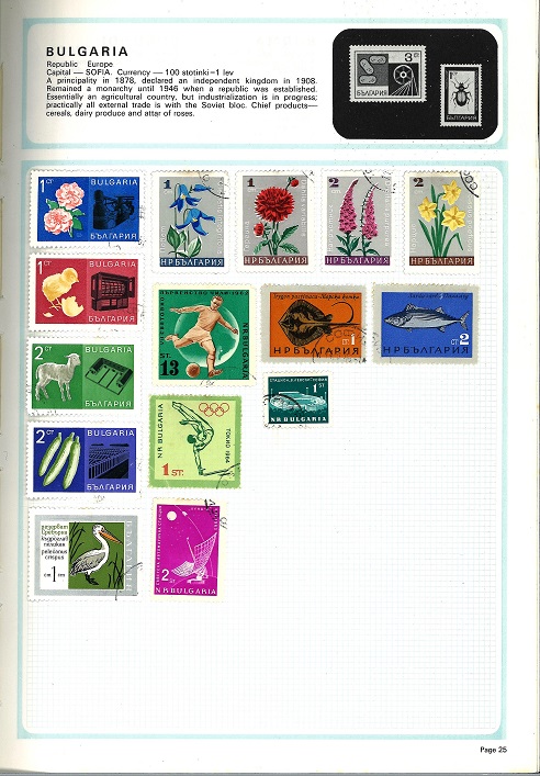 Stamp album collection. 2 albums housing stamps from around the world. Good Condition. All signed - Image 2 of 6