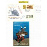 Israel 36special maritime covers and ship stamps. Includes 1957 first seamail Eilat to Ethiopia,