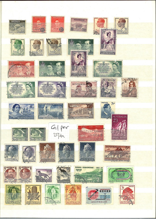 British Commonwealth stamp collection in red stockbook. Mint and used a lot prior to 1945. - Image 3 of 8