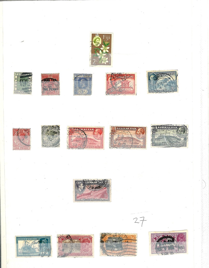 BCW and GB stamp collection in blue stockbook. High value catalogue stamps. Mixed conditions of mint - Image 6 of 6