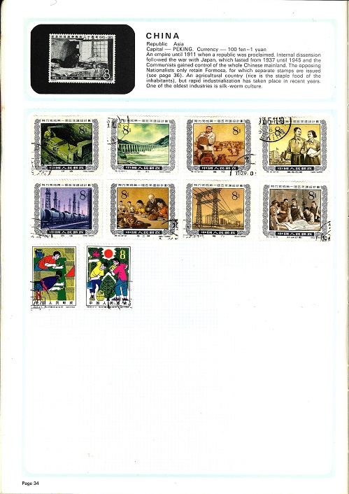 Stamp album collection. 2 albums housing stamps from around the world. Good Condition. All signed - Image 3 of 6