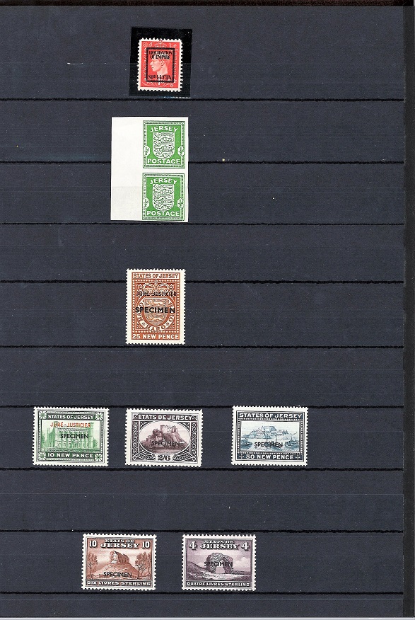 Stamps Fine assortment of Cinderella, tax and court fee labels, including Jersey, GB, India,