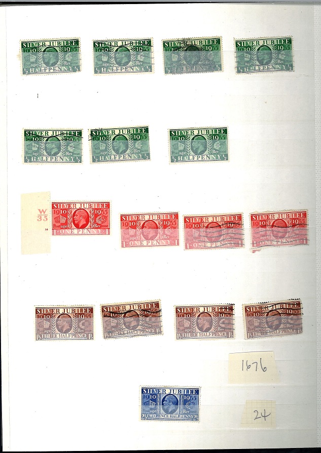 BCW and GB stamp collection in blue stockbook. High value catalogue stamps. Mixed conditions of mint - Image 5 of 6