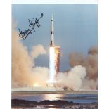 Apollo launch Gerry Griffin 10 x 8 inch photo signed by one of the Apollo flight directors. Good