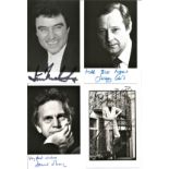 Actor signed collection. 20 photos mainly 6x4 combination of b/w and colour. Some of names