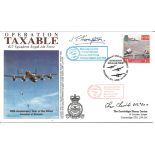 J Thompson and E B Chandler signed Operation Taxable cover. Operation Taxable 617 Squadron Royal Air
