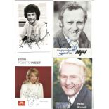 Newsreaders, Weather signed collection. 19 photos mainly 6x4 assorted colour and b/w. Some of